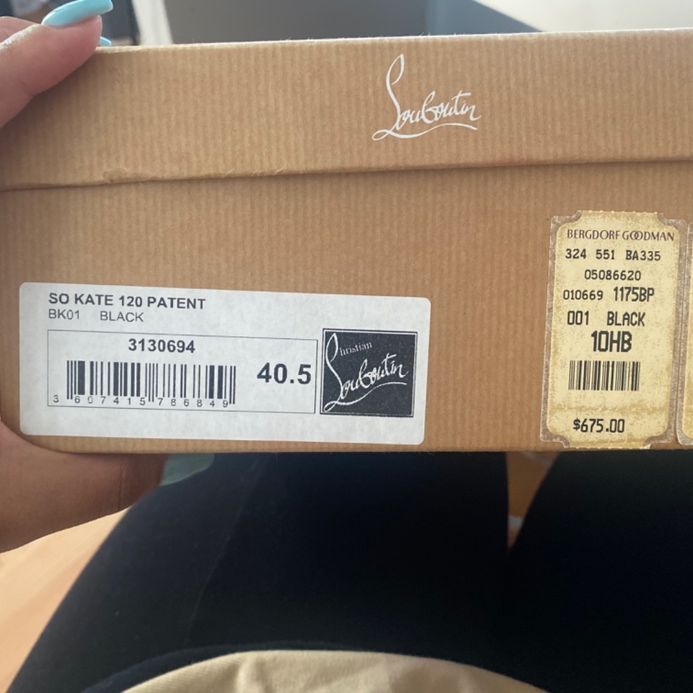 💎 AUTHENTIC So Kate 120 Patent Leather Pumps - Picture 10 of 11